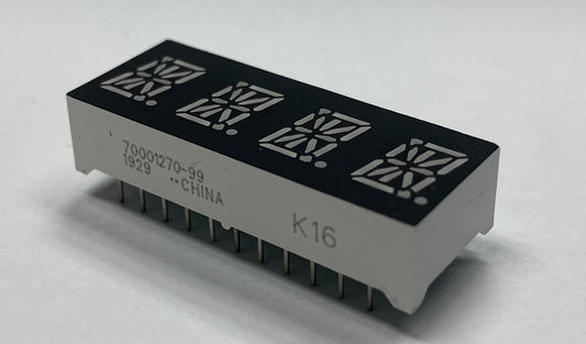 P4030BGAW-01 Alphanumeric Segment LED Display MISHON