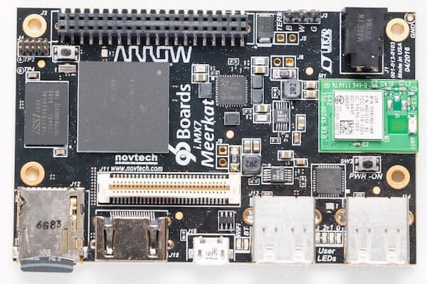 Meerkat96 NXP i.MX7 Single Board Computer by NovTech